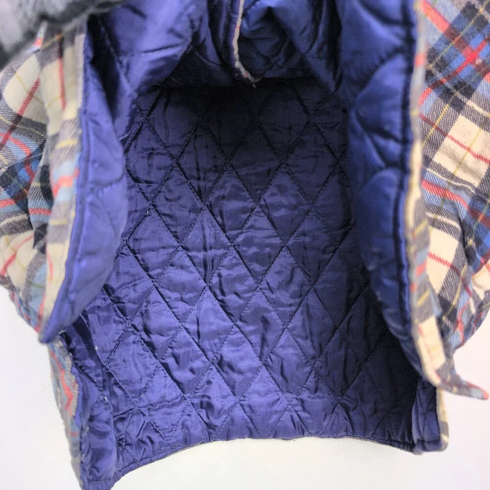 Fieldmaster Quilted Lined Plaid‎ Shacket Jacket Women's M